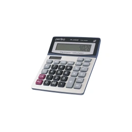 Бухгалтерский калькулятор Perfeo PF A4028 12-разрядный, GT, серебристый 30010589