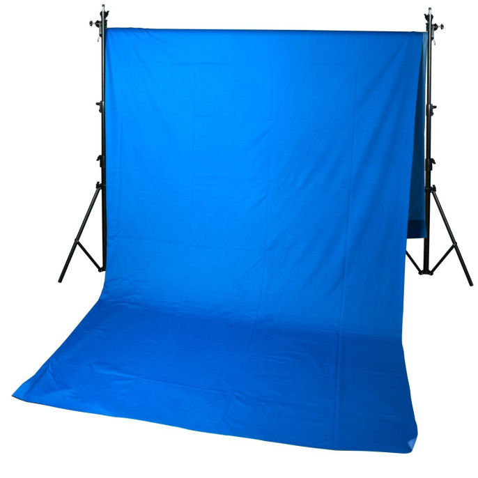 Фон GREENBEAN хромакей Field 3.0 х 7.0 Blue