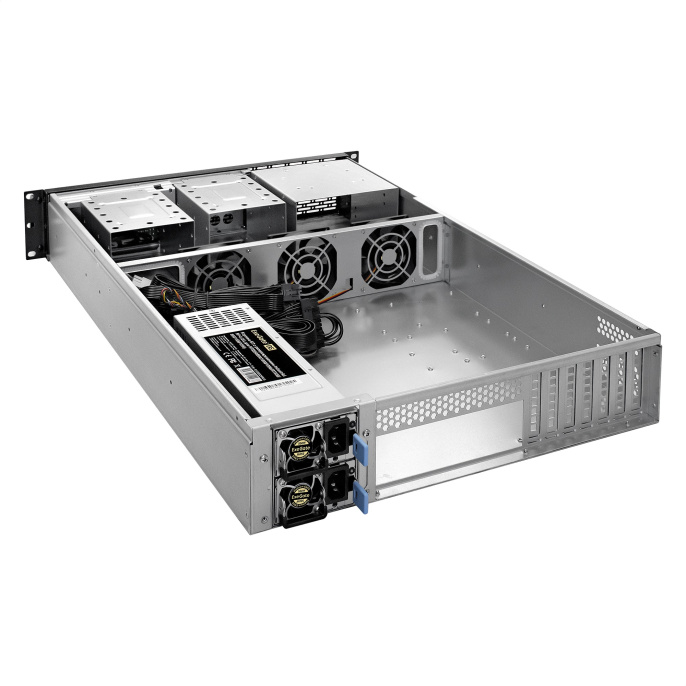 Серверная платформа ExeGate Pro 2U650-06/2U2098L <RM 19", высота 2U, глубина 650, Redundant БП 2x550W, USB+USB3.0> EX293877RUS