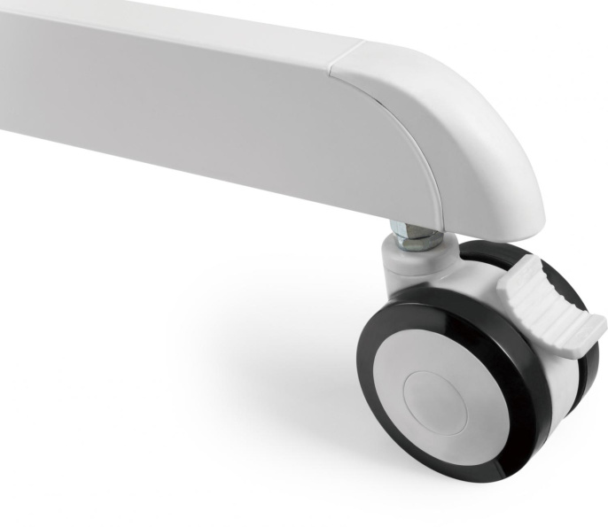 Стойка для телевизора Cactus CS-ST1146WT, 37-70", напольный, мобильный,  белый