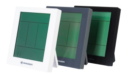 Метеостанция Bresser Temeo Hygro Quadro Prestige с тремя датчиками, серая 78586