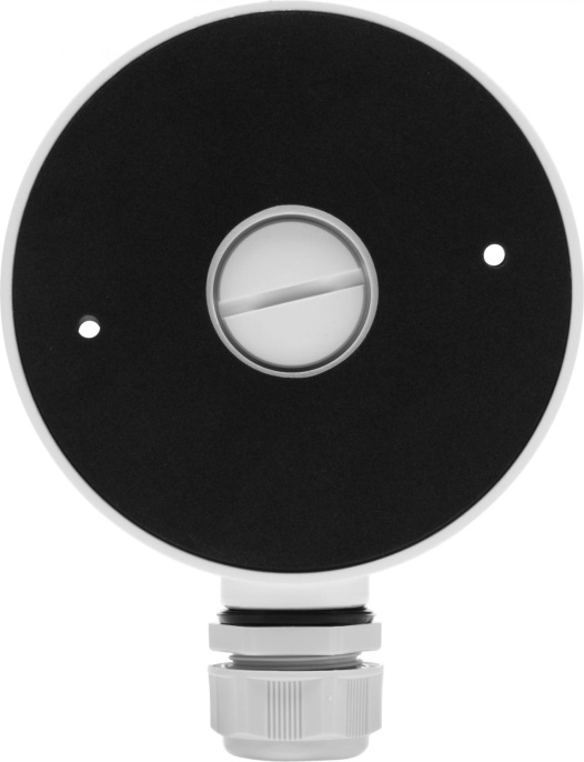 Hikvision DS-1280ZJ-DM46 Монтажная коробка, белая, для купольных камер IPC-D5XX, IPC-D0XX, алюминий, 120х37.2мм