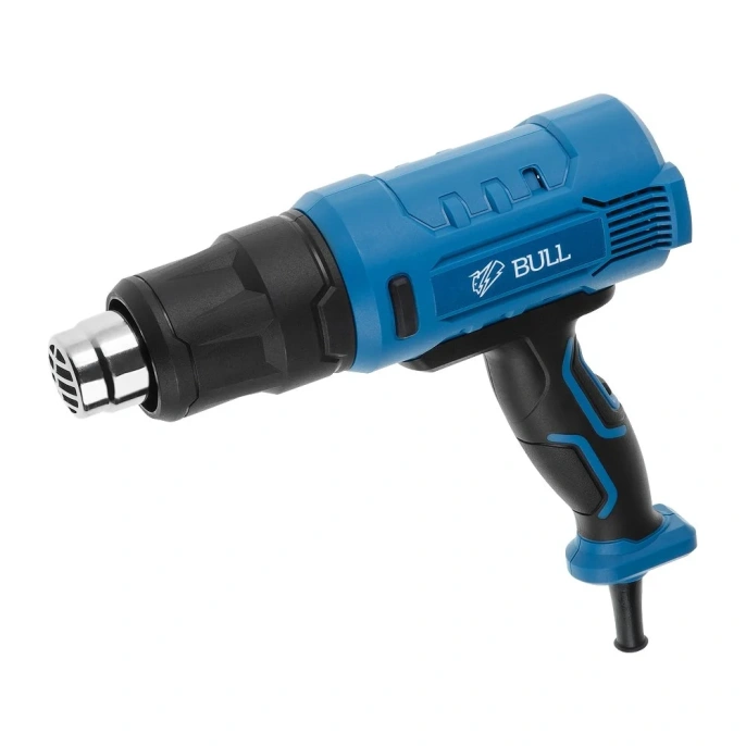 Термовоздуходувка BULL HG 5501 в чемодане + набор сопл 16031326