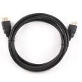 Кабель Cablexpert HDMI v2.0 1.0м экран позол.разъемы черный пакет CC-HDMI4-1M