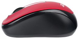 Мышь беспроводная Acer OMR136, радио, оптическая, USB, 1000dpi, красный [zl.mceee.01j]