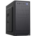 Foxline FZ-015-SX450R " Forza mATX, 450W, 2xUSB2.0, Black, w/o FAN, 12 cm fan PSU, power cord"