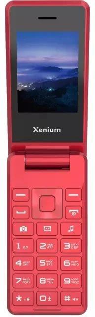 Мобильный телефон Xenium 600 X красный раскладной 2Sim 2.4" 240x320 Nucleus 0.3Mpix GSM900/1800 MP3 FM microSD max32Gb