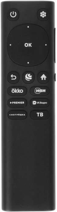 Телевизор LED Sber 43" SDX-43F3000DBA Салют ТВ Frameless черный FULL HD 60Hz DVB-T DVB-T2 DVB-C DVB-S DVB-S2 USB WiFi Smart TV RUS