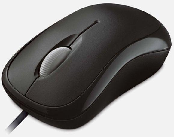 Мышь Microsoft Basic Optical Mouse Black черный оптическая 1000dpi USB 2but P58-00057