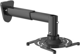 Кронштейн для проектора Cactus CS-VM-PR05B-BK, до 10кг, настенный, поворот и наклон, черный