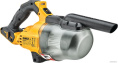 Пылесос DeWalt DCV501LN-XJ щеточный, ручной, объем бака: 0.75л, источник питания: аккумулятор, Li-Ion, 18В, тип пылесборника: контейнер, длина всасывающего шланга: 0.625м, уровень шума: 75дБ А , уровень