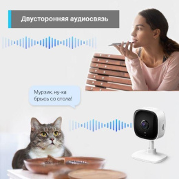 Камера видеонаблюдения IP TP-LINK Tapo C110,  2304х1296 pix,  3.3 мм,  белый