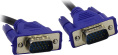 Bion Кабель VGA 15M/15M, экранированный, феритовые кольца, черный, 1.8м [BXP-VGA2-018]