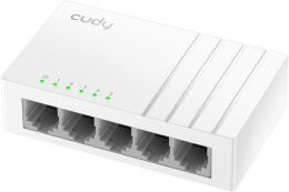 Неуправляемый коммутатор Cudy FS105D 4.0 настольный/настенный, матрица 1 Гбит/с, 0.744 Mpps, 5x100Mbit