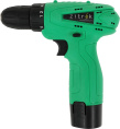 Дрель-шуруповерт ZITREK Green 12, 1.5Ач,  с одним аккумулятором [063-4071]
