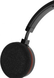 Гарнитура Jabra Evolve 20 UC Duo, для контактных центров, накладные, проводные, черный [4999-829-209]