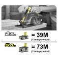 Дисковая пила Ryobi ONE+ R18CSP-0 5133002628