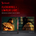 34" Монитор BLOODY MN340W, 3440x1440, VA, 180Гц, 1хHDMI, 1хDP, изогнутый, черный