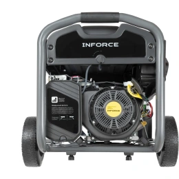 Бензиновый трехфазный генератор Inforce (8,5 кВт при 400/230В; эл.стартер; ATS; колёса и ручки) GL 8500E-3D