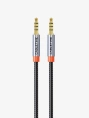 Аудиокабель CABLETIME CF18H (CT-AM35M-AG1) 1 м, 3,5 мм - 3,5 мм - Black Braided