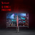 27" Монитор BLOODY MN271Q, 2560x1440, IPS, 180Гц, 2хHDMI, 2хDP, серый