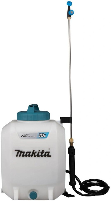 Опрыскиватель Makita DUS108Z аккум. ранц. 10л белый/бирюзовый