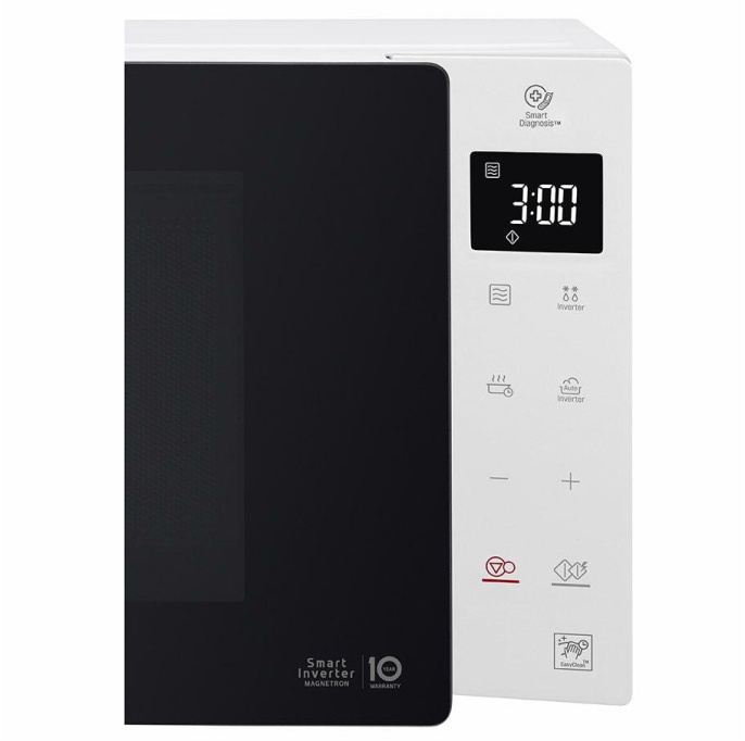 Микроволновая печь LG MW25R35GISW, 1000Вт, 25л, белый /черный