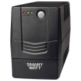 ИБП SmartWatt UPS UNI 850E Line- interactive 850VA/480W LED (2 EURO) 12V9Ah*1  3703020390008