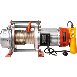Электрическая лебедка Gigant 300/600 кг, 220 В, 30/15 м, Диаметр троса 6мм, GEW-07