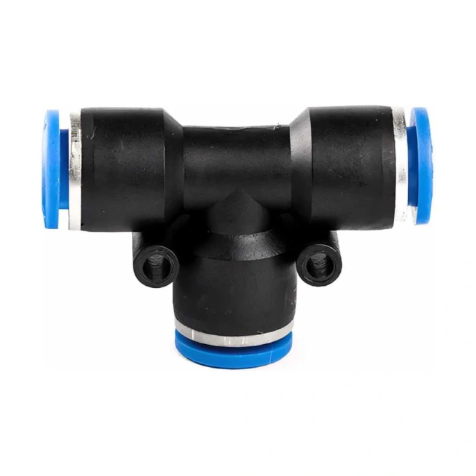 Фитинг цанговый тройник 8 мм Pegas pneumatic 5603