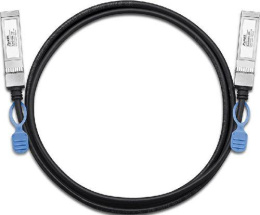 Кабель для стекирования Zyxel DAC10G-1M, 10G SFP+, поддержка DDMI, 1 метр DAC10G-1M-ZZ0103F
