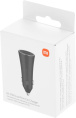 Автомобильное зарядное устройство Xiaomi Mi 37W Dual-Port Car Charger, 2xUSB-A, 37Вт, 3A, черный [gds4147gl]