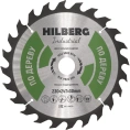 Диск пильный Hilberg Industrial Дерево 230x30x24Т HW230