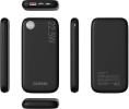 Внешний аккумулятор Power Bank Digma DGPF10B, 10000мAч, черный [dgpf10b22pbk]