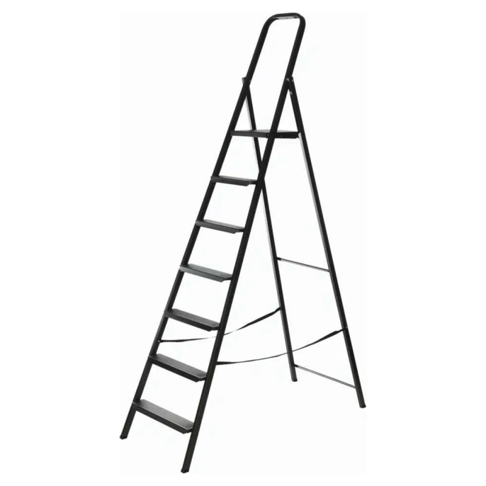 Стальная лестница-стремянка FIT "Компакт" 7 ступеней, вес 8.5 кг 65375