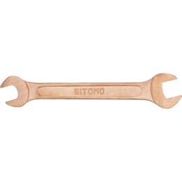 Двусторонний рожковый гаечный ключ SITOMO 16x17 омедненный 1087662