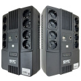 Источник бесперебойного питания SVC 800ВА/480Вт, Вых.разъёмы: 4 розетки Schuko + 4 розетки Schuko без бат. поддержки + 2*USB A , Светодиодная индикация, Напольный U-800/BSSC