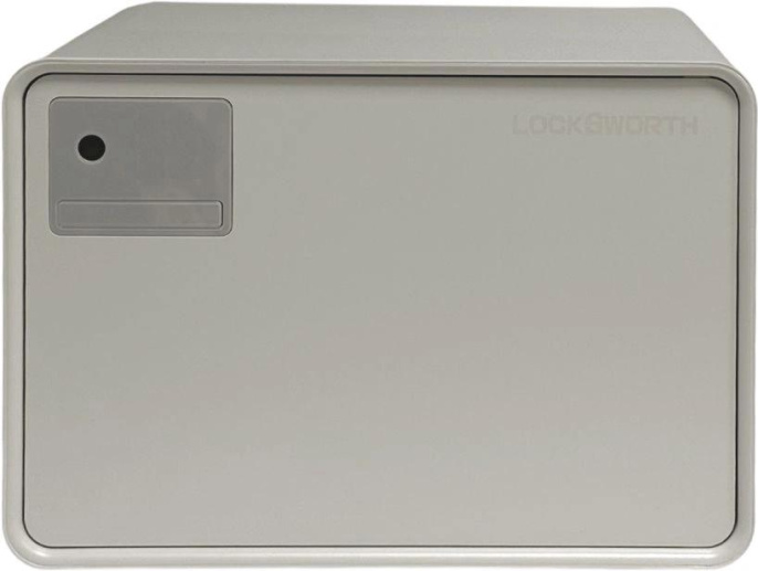 Сейф мебельный LockSworth VS4529-WH взломостойкий встраиваемый 250x360x250мм электронный/ключевой/биометрический