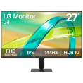 Монитор LG 27" 27U411B-B черный IPS LED 16:9 HDMI матовая 250cd 178гр/178гр 1920x1080 144Hz FreeSync Premium VGA FHD 3.9кг 27U411B-B.ARUZ