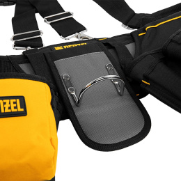 Пояс для инструментов DENZEL 90290, черный