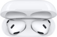 Гарнитура вкладыши Apple AirPods 3 A2565/A2564/A2897 Lightning белый беспроводные bluetooth в ушной раковине MPNY3ZA/A