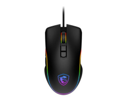 Мышь проводная MSI Forge GM300, игровая, оптическая, USB, 7200dpi, черный [s12-0402300-hh9]
