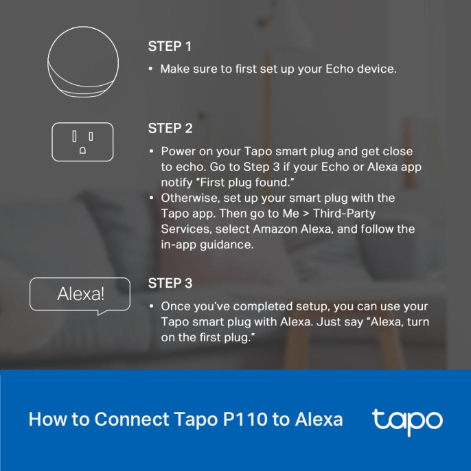 Умная розетка TP-LINK Tapo P110M,  EU,  Wi-Fi,  белый