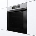 Духовой шкаф электрический Gorenje BOSB6737E06X,  77л,  дверца с 2 стеклами,  нержавеющая сталь/черный