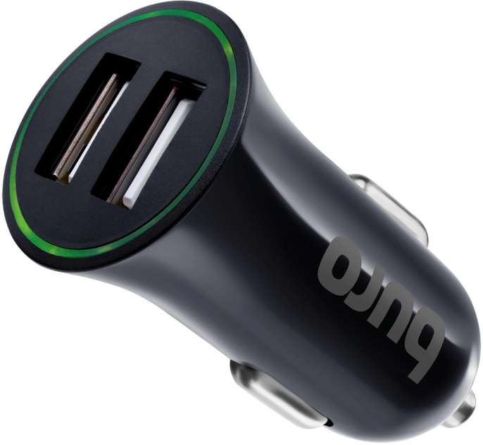 Автомобильное зарядное устройство Buro XCJ-041-2.1A, 2xUSB-A, 10.5Вт, 2.1A, черный