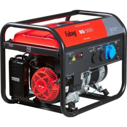 FUBAG BS 5500 Электростанция бензиновая [641689/8641489] { 5.5 кВа/5.0 кВт, 230 В, 420 объем см3, 8,0/10,9 кВт, л.с., 78 дБ 7м, Время работы 3/4 нагрузки 9.8ч, 25 л бак, 73.3 кг}