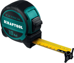 Рулетка геодезическая Kraftool 34127-10,  10м x32мм,  двусторонний магнитный