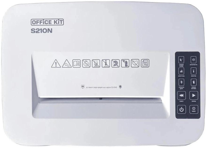 Уничтожитель документов Office Kit S 210N (3.9x38 мм)