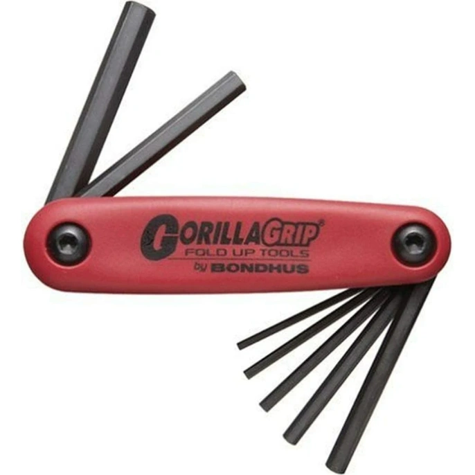Складной набор ключей BONDHUS GorillaGrip шестигранник 2-8 мм 12587