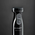 Блендер Scarlett SC-HB42F08 (погружной, мощность: 900 Вт, 2 скорости, эргономический дизайн, материал металл, режим турбо, венчик для взбивания, измельчитель, цвет черный)